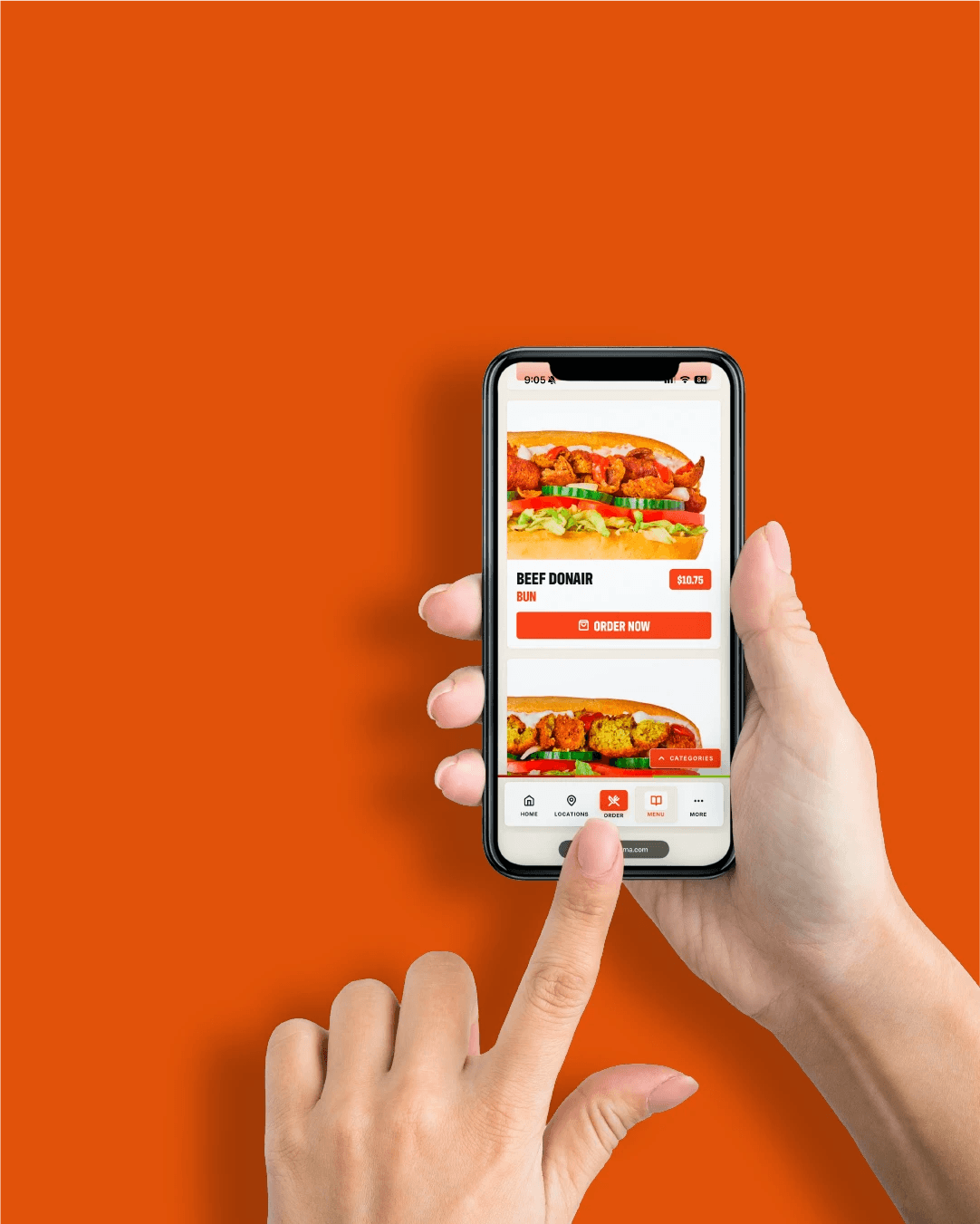 Lazeez Phone Hero Banner