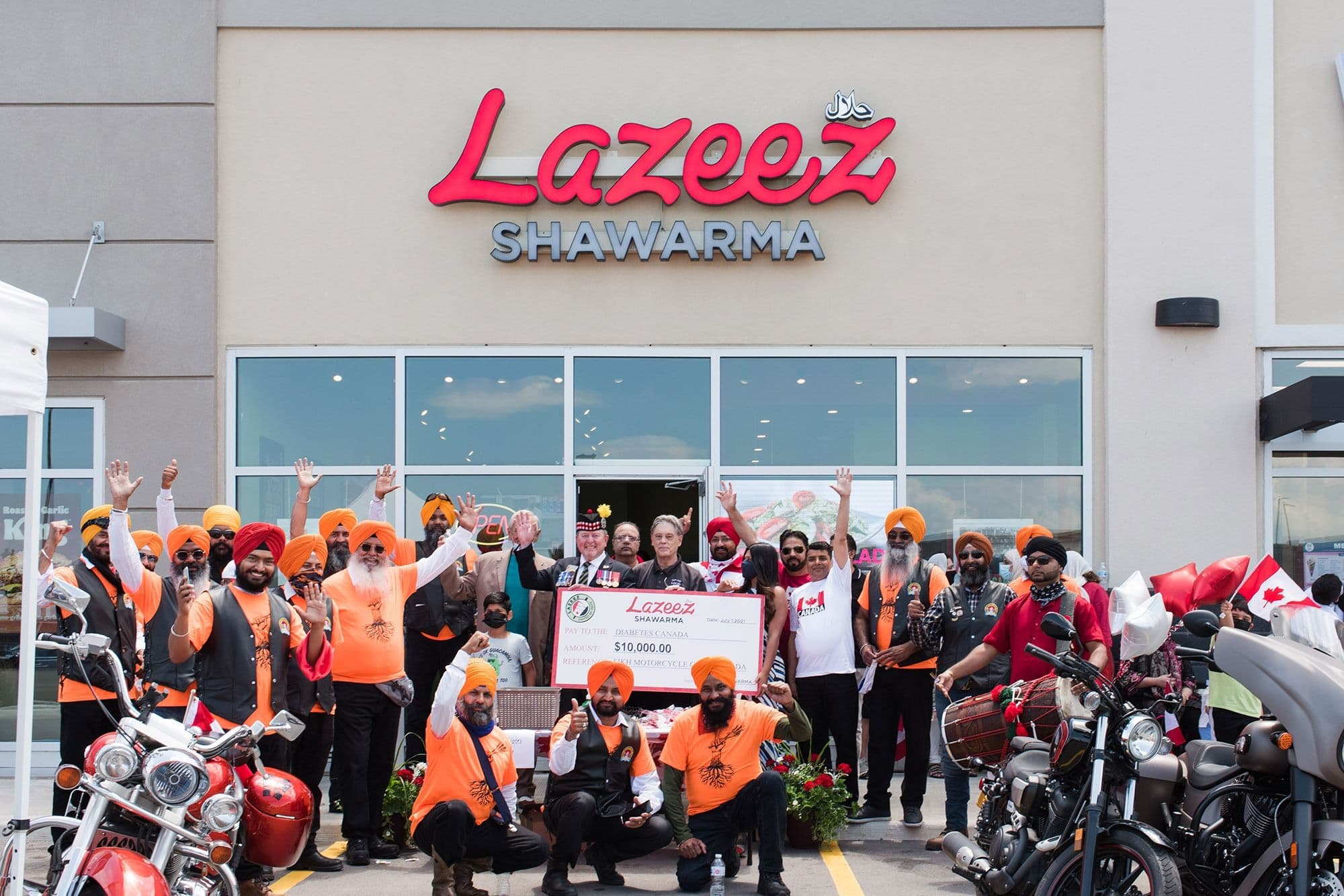 Lazeez Holds Orange Shirt Day & Canada Day Ceremony