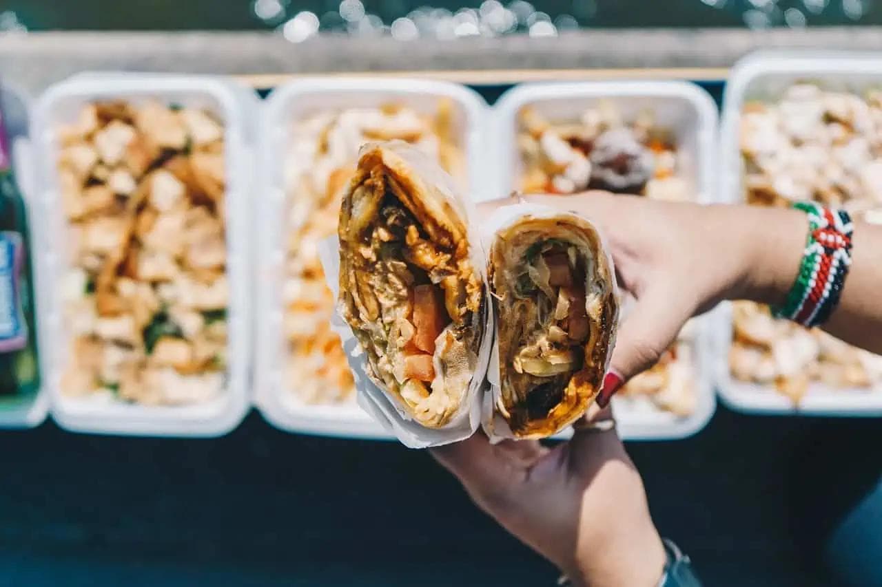 Lazeez Shawarma Chicken Pita Wrap
