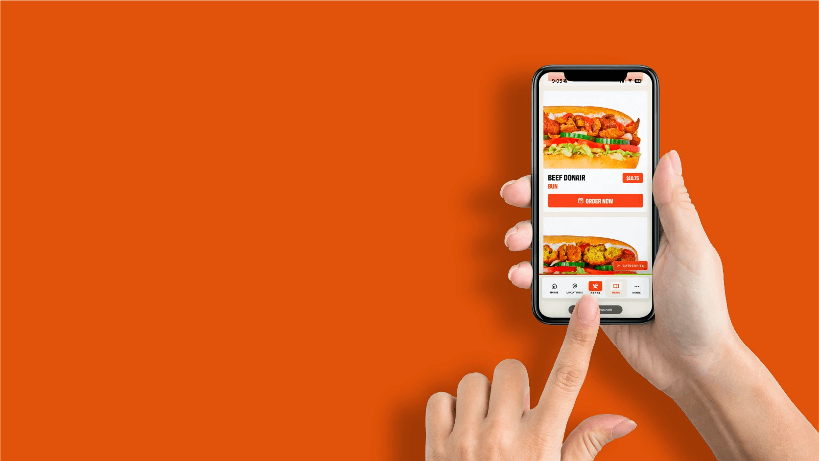 Lazeez Phone Hero Banner
